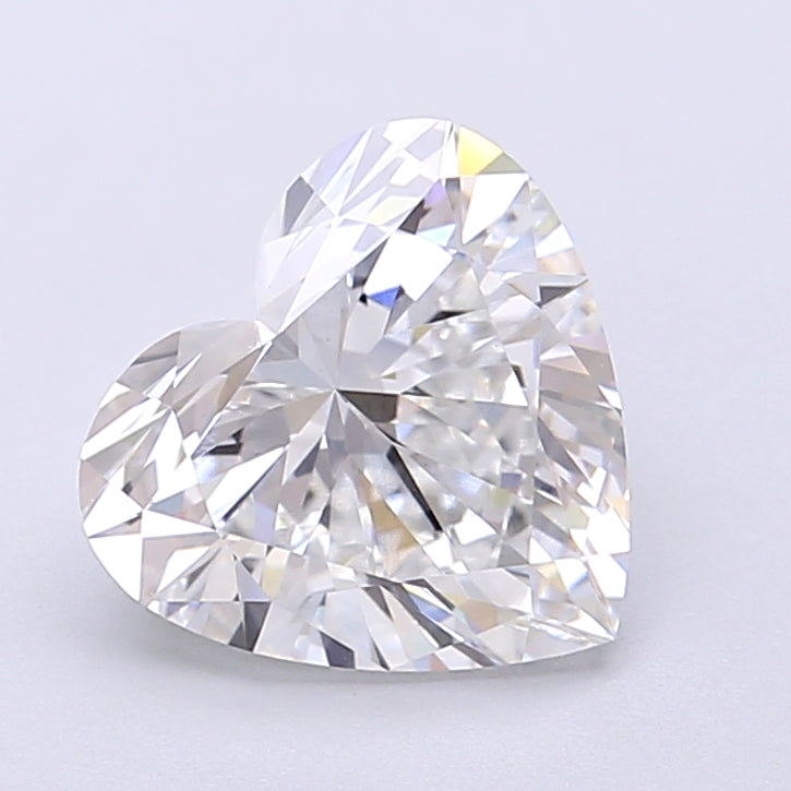 2.28 Carat Heart Shaped, Very Good Cut, E Color, VS1 Clarity, IGI Certified Lab Grown Diamond