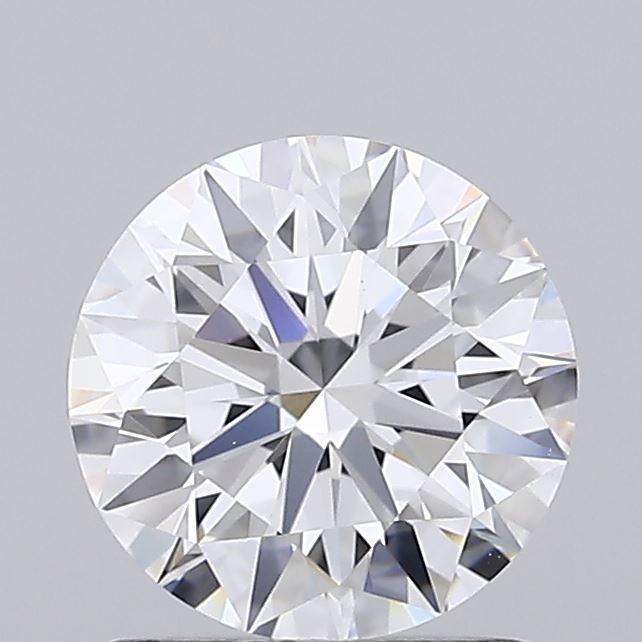 1.04 Carat Round Shaped, Ideal Cut, D Color, VVS2 Clarity, IGI Certified Lab Grown Diamond