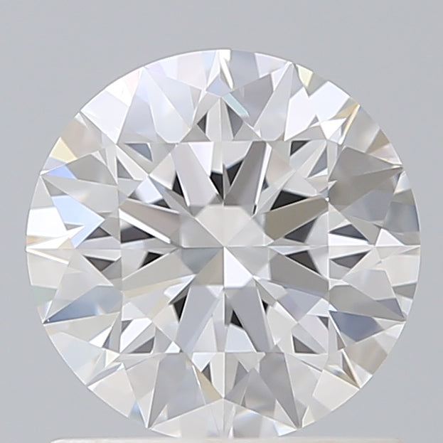 1.12 Carat Round Shaped, Ideal Cut, D Color, VS1 Clarity, IGI Certified Lab Grown Diamond