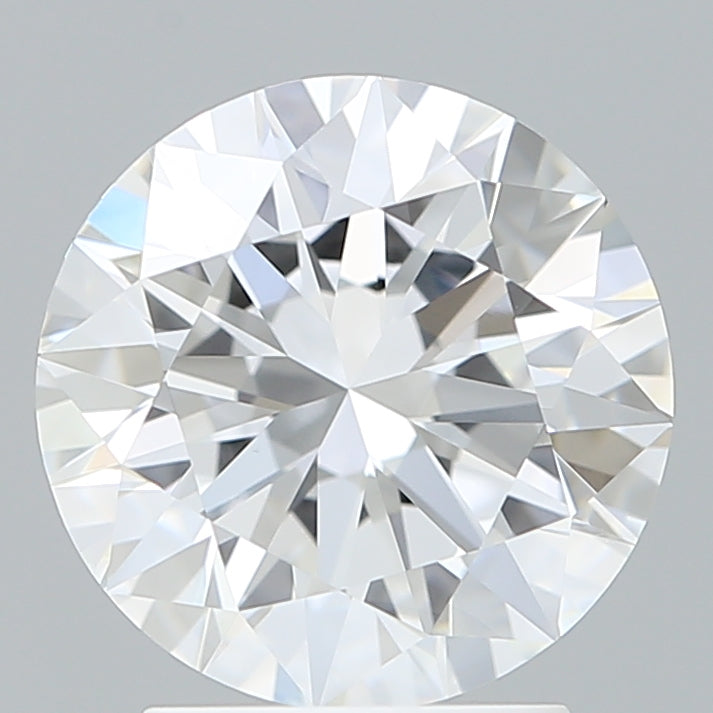2.67 Carat Round Shaped, Excellent Cut, D Color, VVS2 Clarity, IGI Certified Lab Grown Diamond
