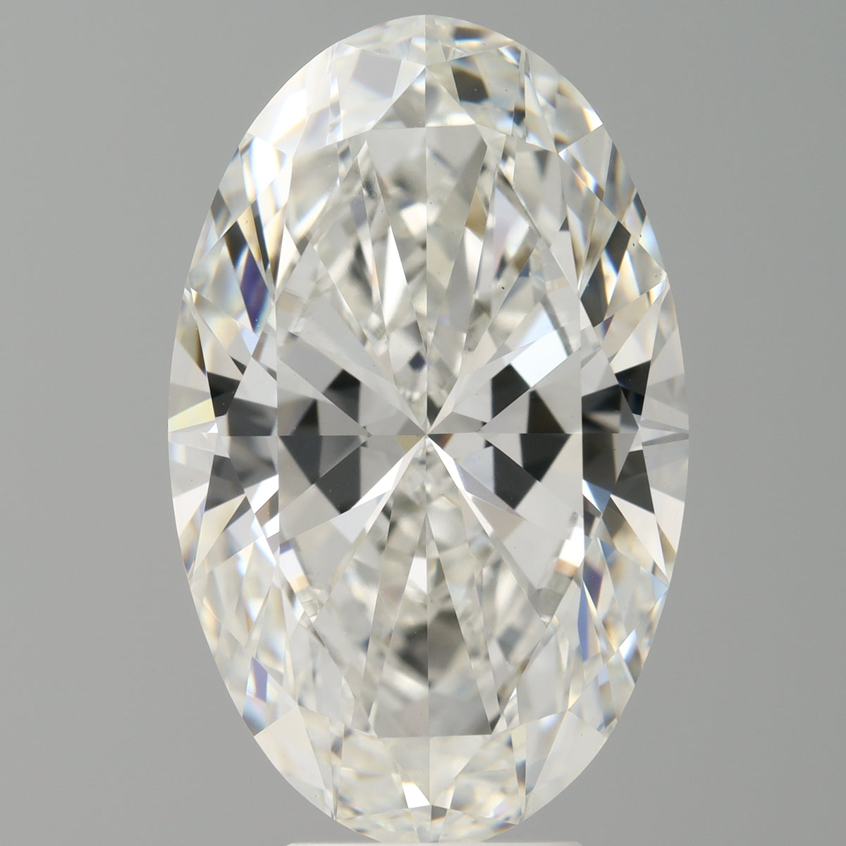 7.02 Carat Oval Shaped, Ideal Cut, F Color, VVS2 Clarity, IGI Certified Lab Grown Diamond