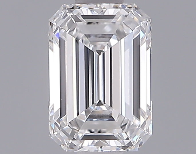 1.27 Carat Emerald Shaped, Ideal Cut, D Color, IF Clarity, IGI Certified Lab Grown Diamond