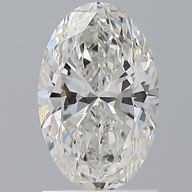 1.52 Carat Oval Shaped, Ideal Cut, F Color, VVS2 Clarity, IGI Certified Lab Grown Diamond