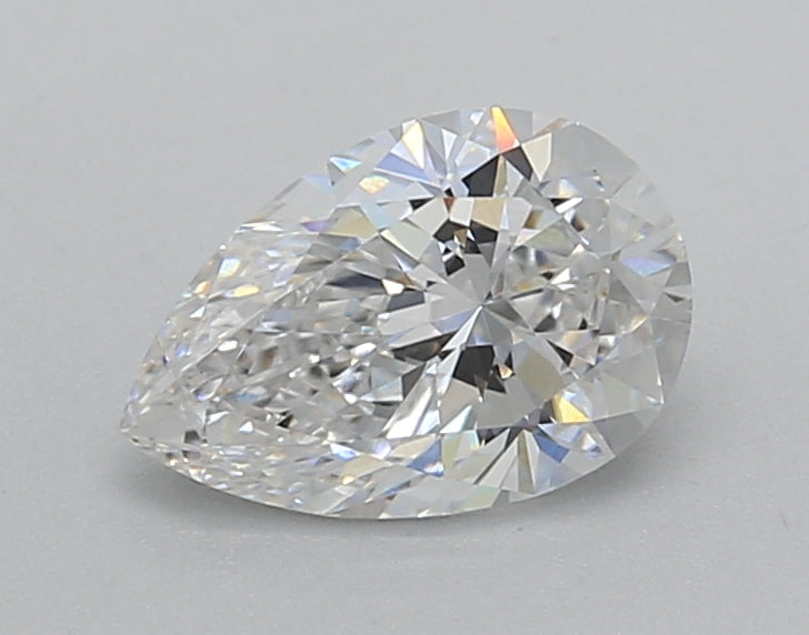 1.01 Carat Pear Shaped, Excellent Cut, D Color, VVS2 Clarity, IGI Certified Lab Grown Diamond