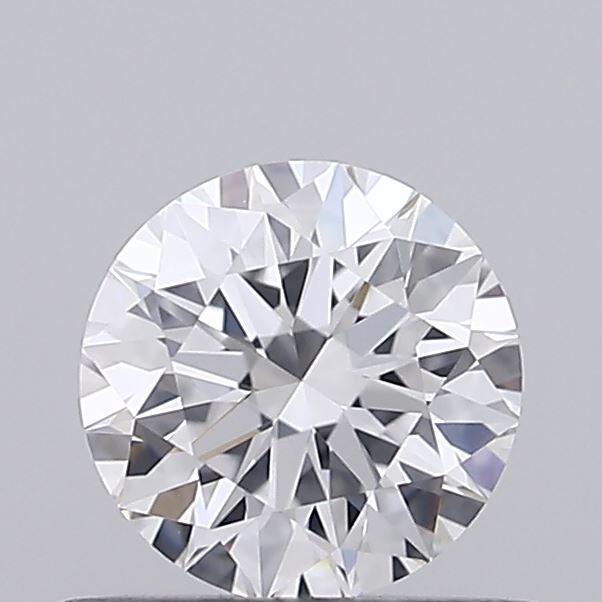 0.54 Carat Round Shaped, Ideal Cut, D Color, VVS2 Clarity, IGI Certified Lab Grown Diamond