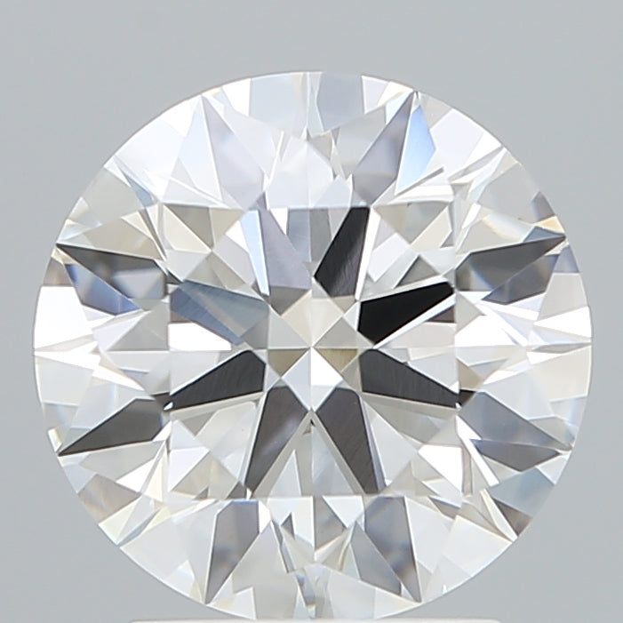 2.56 Carat Round Shaped, Ideal Cut, F Color, VVS2 Clarity, IGI Certified Lab Grown Diamond