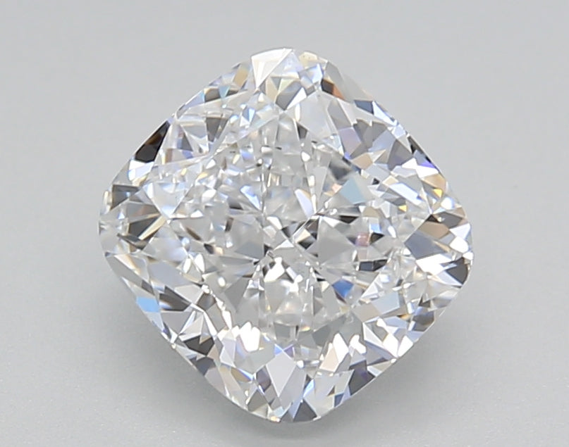 2.01 Carat Cushion Shaped, Ideal Cut, D Color, VS2 Clarity, GIA Certified Lab Grown Diamond