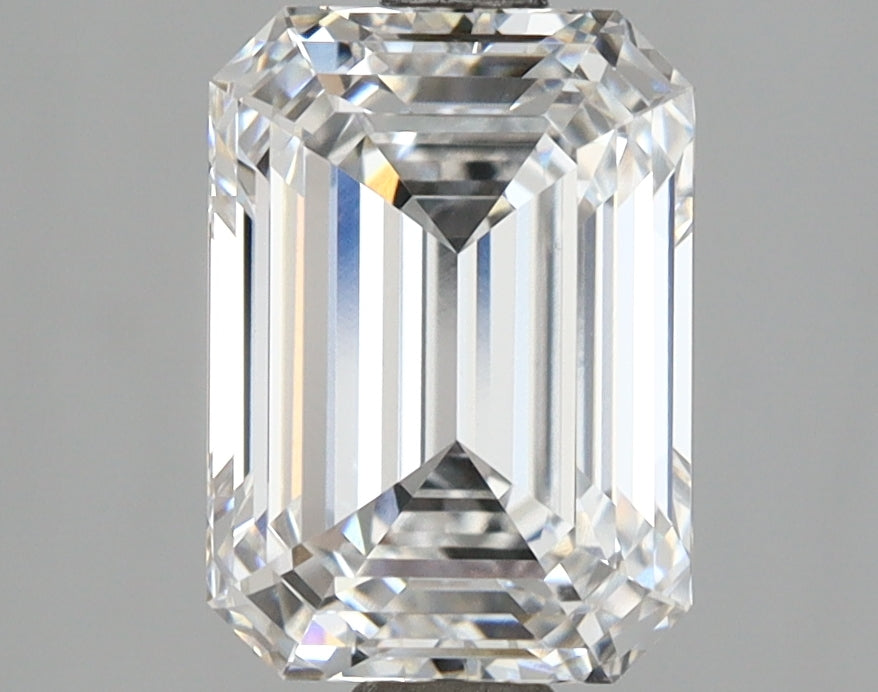 2.69 Carat Emerald Shaped, Excellent Cut, D Color, VVS1 Clarity, IGI Certified Lab Grown Diamond