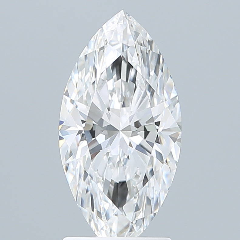 2.09 Carat Marquise Shaped, Ideal Cut, E Color, VVS2 Clarity, IGI Certified Lab Grown Diamond