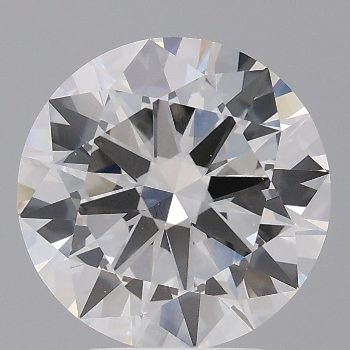 3.53 Carat Round Shaped, Excellent Cut, E Color, VS1 Clarity, IGI Certified Lab Grown Diamond