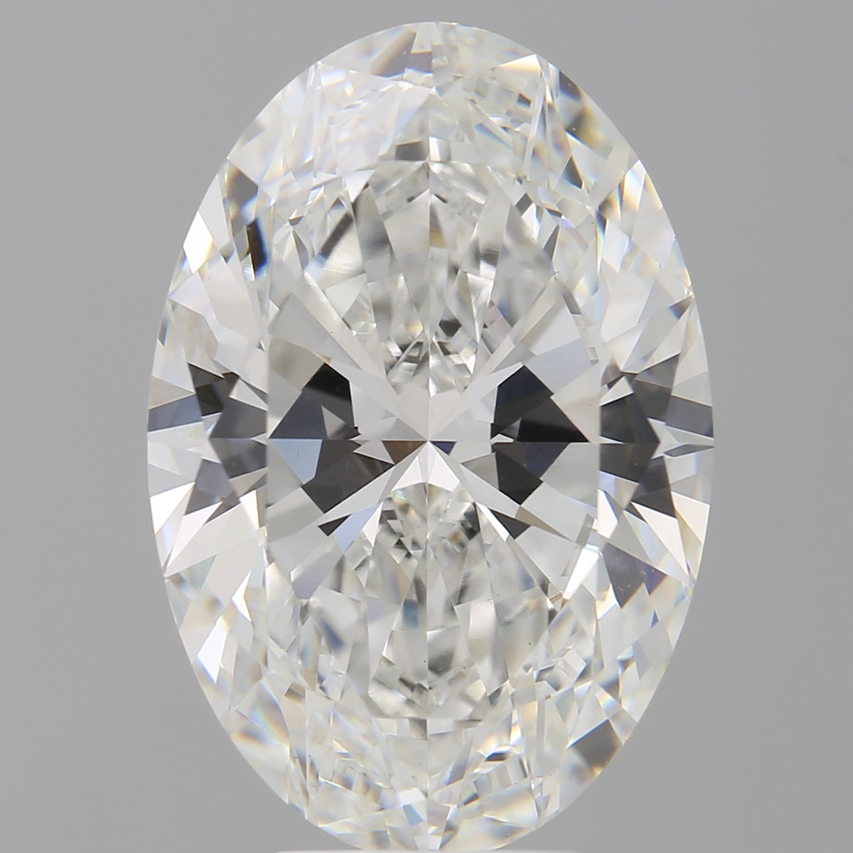 7.08 Carat Oval Shaped, Ideal Cut, F Color, VVS2 Clarity, IGI Certified Lab Grown Diamond
