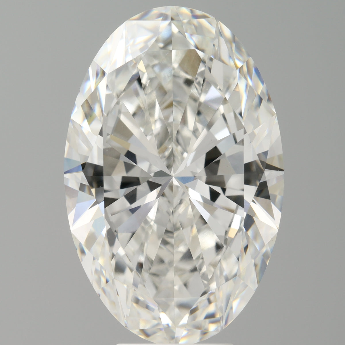 8.01 Carat Oval Shaped, Excellent Cut, F Color, VVS2 Clarity, IGI Certified Lab Grown Diamond