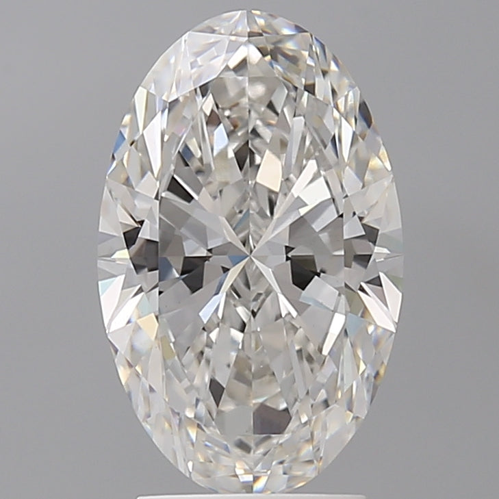 3.01 Carat Oval Shaped, Ideal Cut, F Color, VVS2 Clarity, IGI Certified Lab Grown Diamond