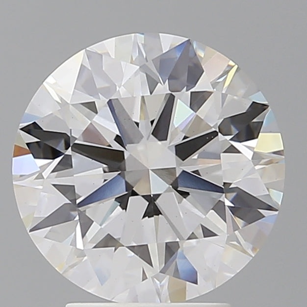 3.58 Carat Round Shaped, Ideal Cut, E Color, VVS2 Clarity, IGI Certified Lab Grown Diamond