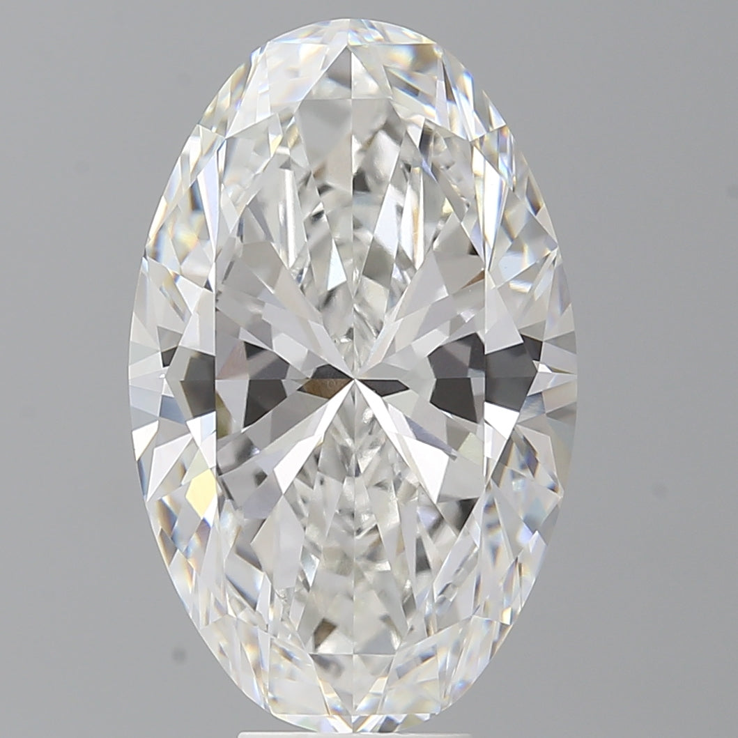 9.05 Carat Oval Shaped, Ideal Cut, F Color, VVS2 Clarity, IGI Certified Lab Grown Diamond
