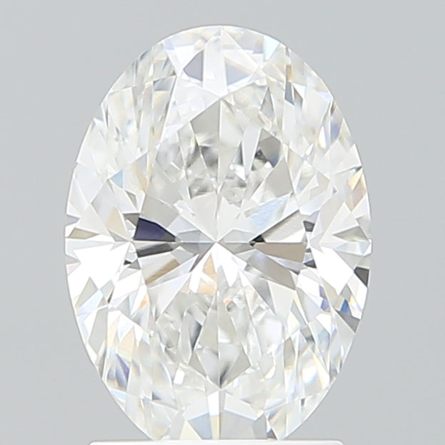 2.03 Carat Oval Shaped, Excellent Cut, D Color, VVS1 Clarity, IGI Certified Lab Grown Diamond