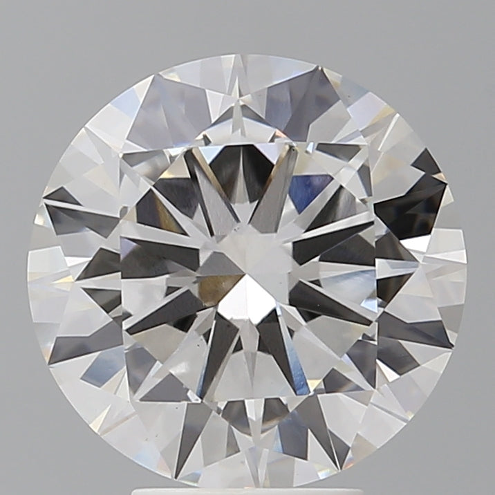 5.04 Carat Round Shaped, Excellent Cut, F Color, VS1 Clarity, IGI Certified Lab Grown Diamond