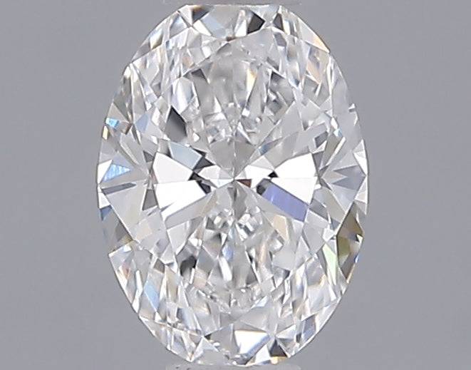 0.53 Carat Oval Shaped, Ideal Cut, D Color, VVS2 Clarity, IGI Certified Lab Grown Diamond