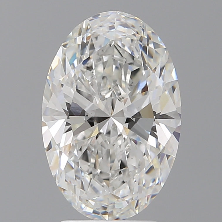 3.60 Carat Oval Shaped, Ideal Cut, E Color, VS1 Clarity, IGI Certified Lab Grown Diamond