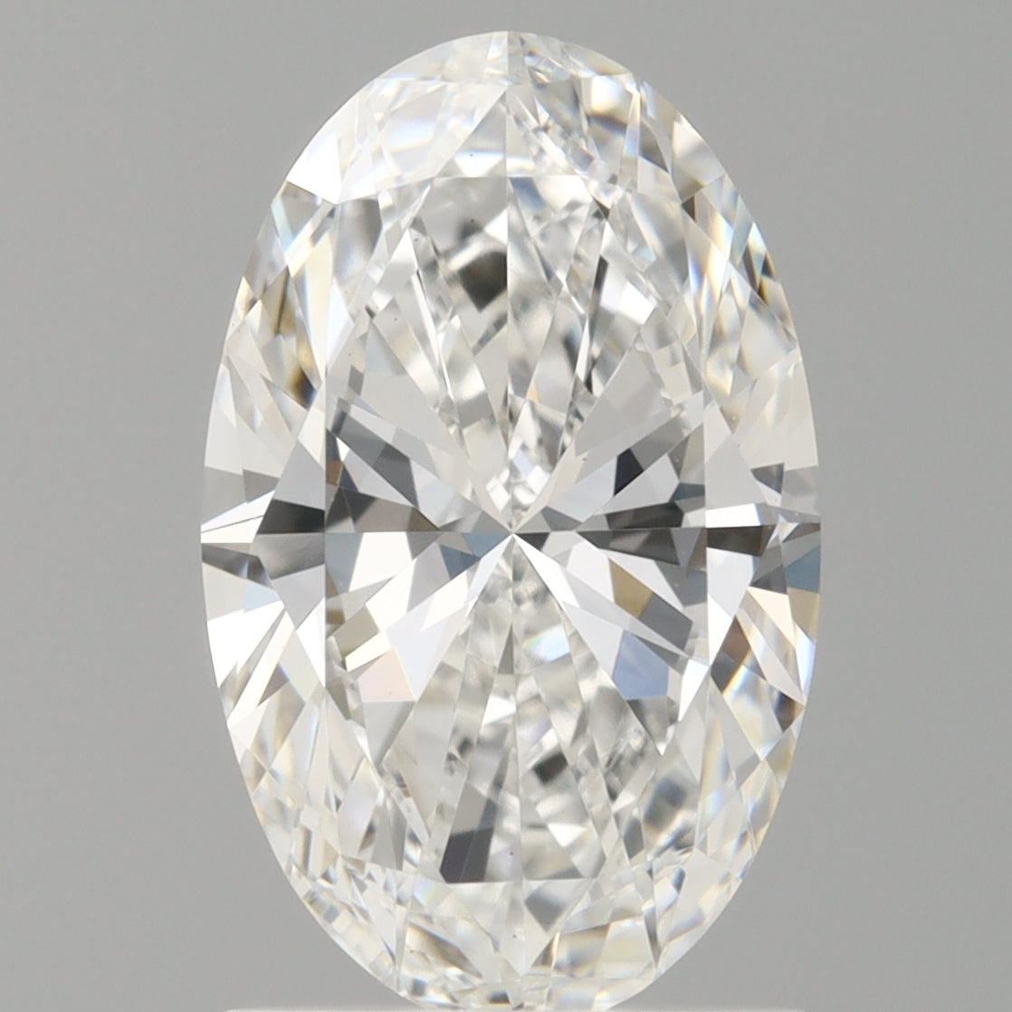 1.49 Carat Oval Shaped, Ideal Cut, E Color, VVS2 Clarity, IGI Certified Lab Grown Diamond