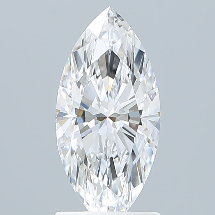 1.56 Carat Marquise Shaped, Ideal Cut, D Color, VVS1 Clarity, IGI Certified Lab Grown Diamond