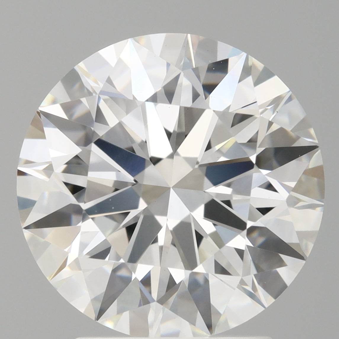 3.02 Carat Round Shaped, Ideal Cut, F Color, VS1 Clarity, IGI Certified Lab Grown Diamond