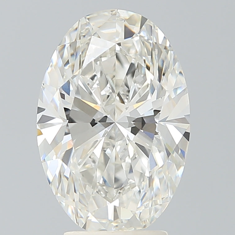 4.24 Carat Oval Shaped, Excellent Cut, G Color, VS1 Clarity, IGI Certified Lab Grown Diamond