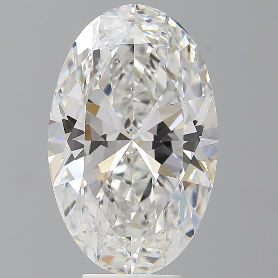 6.52 Carat Oval Shaped, Ideal Cut, F Color, VVS2 Clarity, IGI Certified Lab Grown Diamond