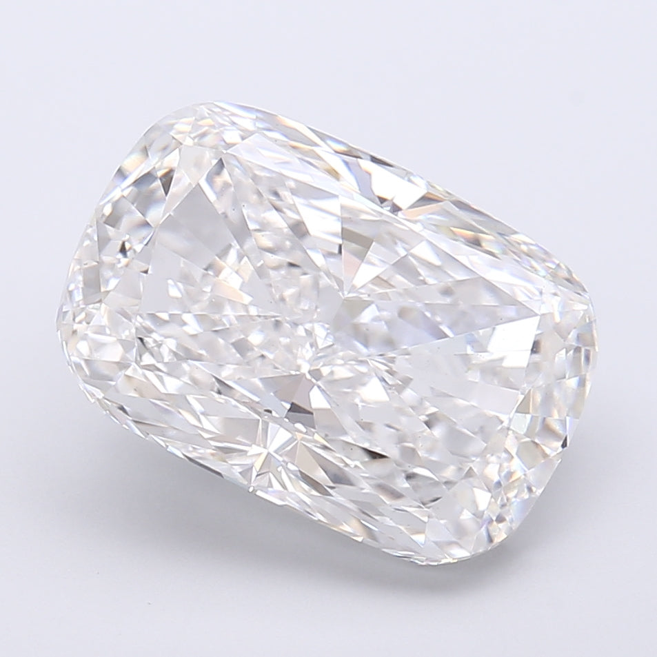 7.15 Carat Cushion Shaped, Very Good Cut, E Color, VS1 Clarity, IGI Certified Lab Grown Diamond