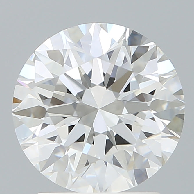 2.19 Carat Round Shaped, Excellent Cut, D Color, VVS1 Clarity, IGI Certified Lab Grown Diamond