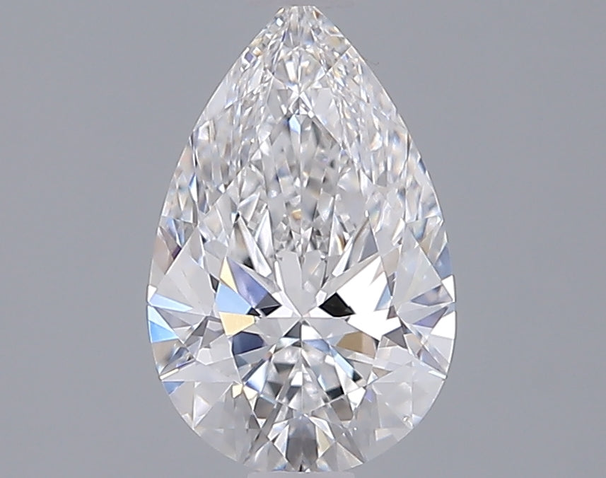 1.34 Carat Pear Shaped, Ideal Cut, D Color, VVS2 Clarity, IGI Certified Lab Grown Diamond