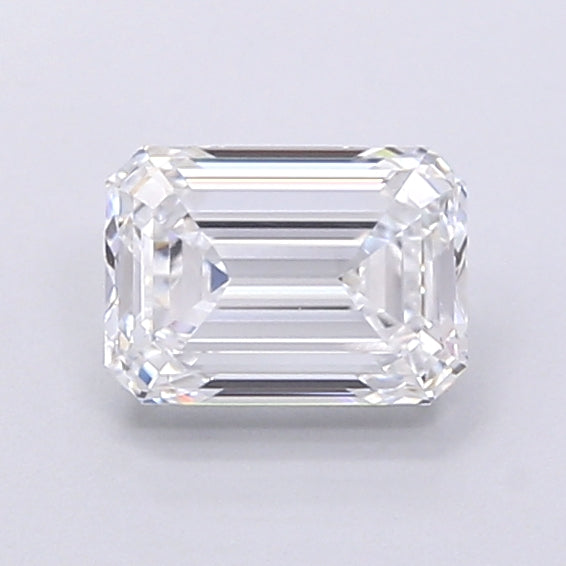 1.63 Carat Emerald Shaped, Very Good Cut, D Color, VVS2 Clarity, IGI Certified Lab Grown Diamond