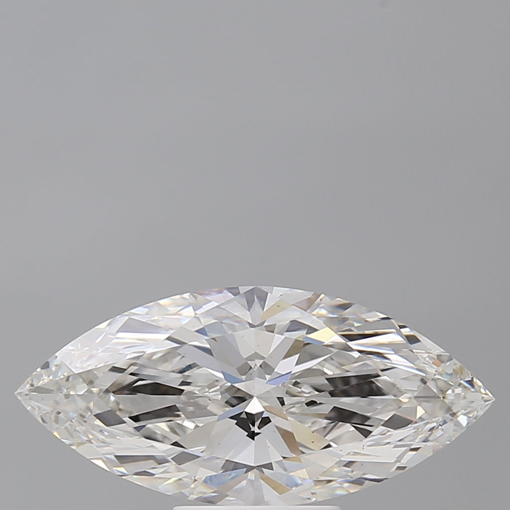 3.56 Carat Marquise Shaped, Ideal Cut, F Color, VS1 Clarity, IGI Certified Lab Grown Diamond
