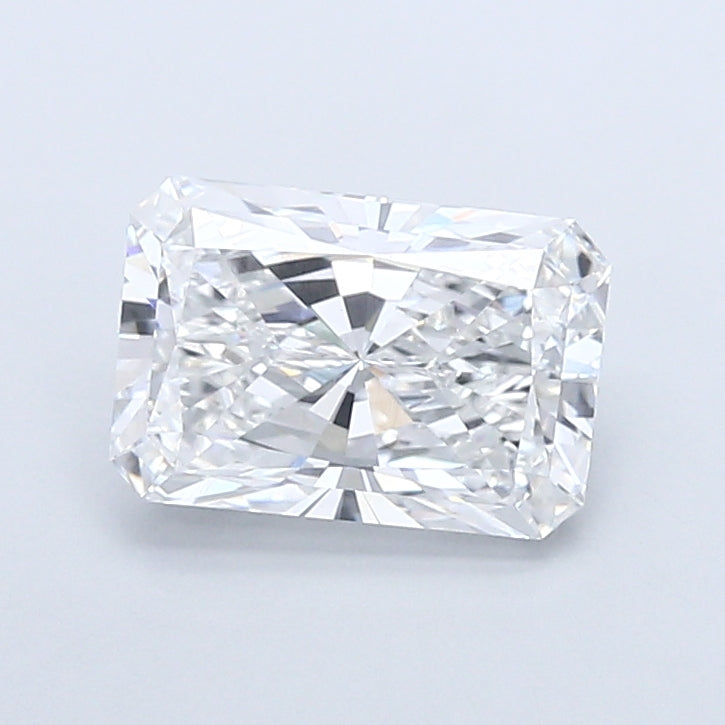 6.03 Carat Radiant Shaped, Very Good Cut, E Color, VS1 Clarity, IGI Certified Lab Grown Diamond