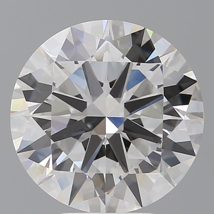 6.08 Carat Round Shaped, Excellent Cut, E Color, VVS2 Clarity, IGI Certified Lab Grown Diamond