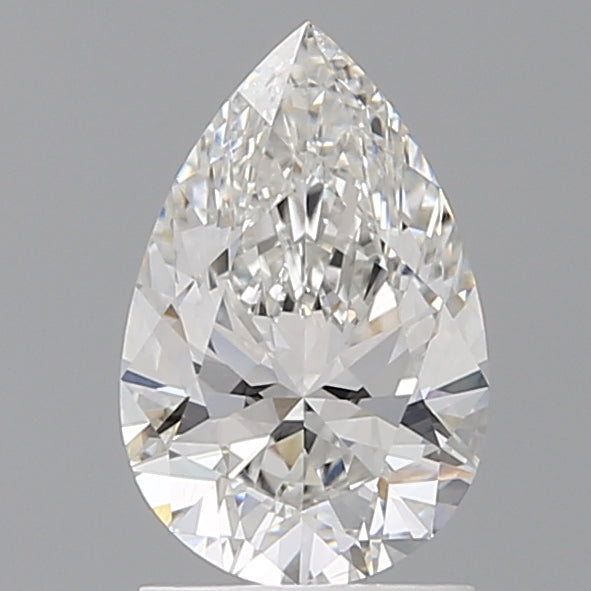 1.58 Carat Pear Shaped, Ideal Cut, E Color, VVS2 Clarity, IGI Certified Lab Grown Diamond