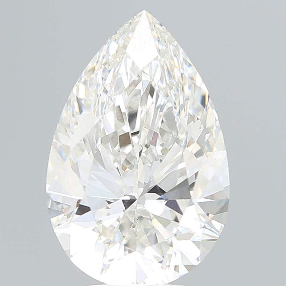 6.62 Carat Pear Shaped, Very Good Cut, G Color, VS1 Clarity, IGI Certified Lab Grown Diamond