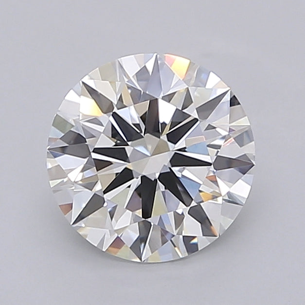 1.54 Carat Round Shaped, Ideal Cut, E Color, VVS2 Clarity, IGI Certified Lab Grown Diamond