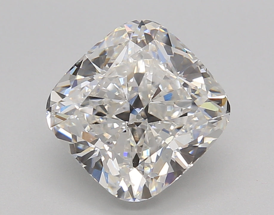 3.02 Carat Cushion Shaped, Ideal Cut, E Color, VVS2 Clarity, IGI Certified Lab Grown Diamond