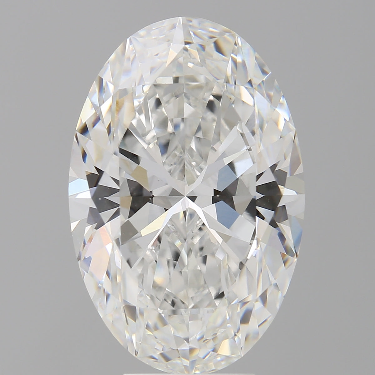7.59 Carat Oval Shaped, Ideal Cut, E Color, VVS2 Clarity, IGI Certified Lab Grown Diamond