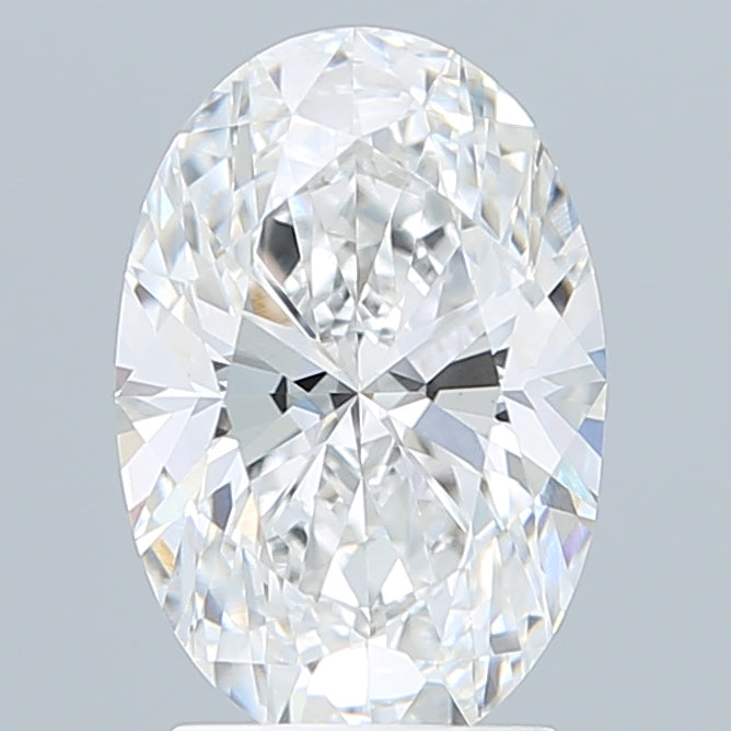 2.50 Carat Oval Shaped, Excellent Cut, E Color, VVS2 Clarity, IGI Certified Lab Grown Diamond