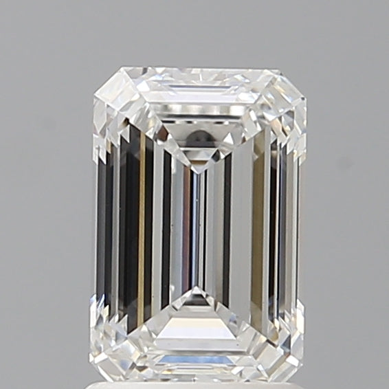 1.60 Carat Emerald Shaped, Ideal Cut, E Color, VVS2 Clarity, IGI Certified Lab Grown Diamond