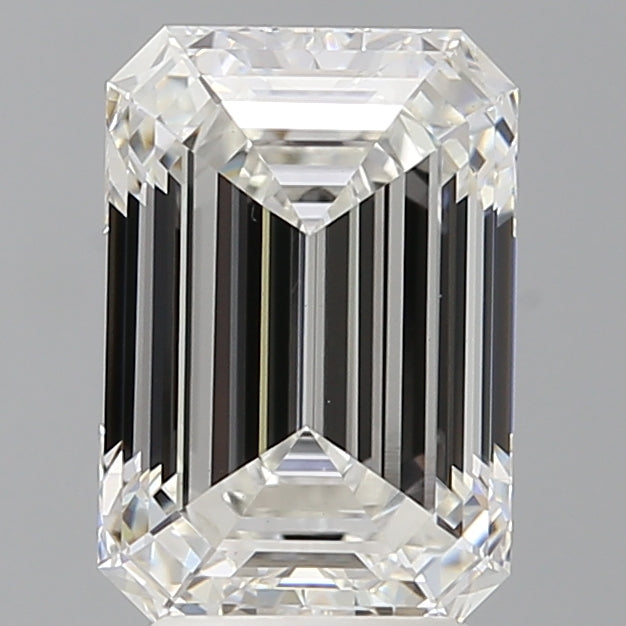 3.59 Carat Emerald Shaped, Ideal Cut, E Color, VS1 Clarity, IGI Certified Lab Grown Diamond