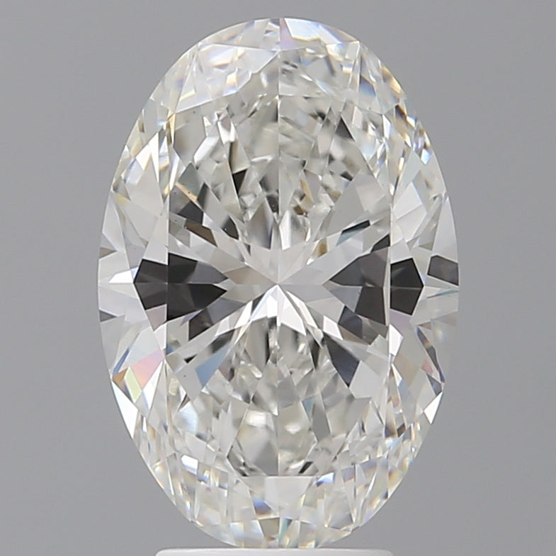 4.52 Carat Oval Shaped, Ideal Cut, F Color, VVS2 Clarity, IGI Certified Lab Grown Diamond