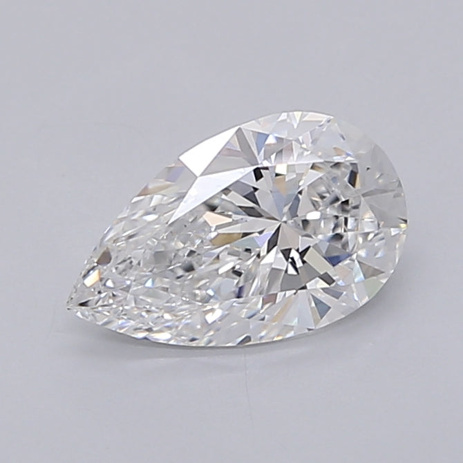 1.01 Carat Pear Shaped, Ideal Cut, D Color, VVS2 Clarity, IGI Certified Lab Grown Diamond