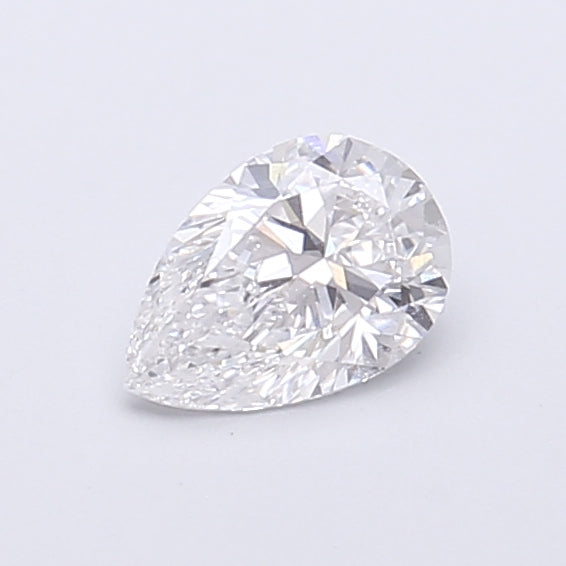 0.50 Carat Pear Shaped, Very Good Cut, D Color, VVS2 Clarity, IGI Certified Lab Grown Diamond