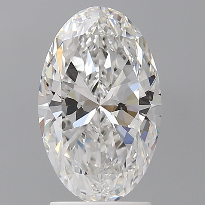 2.51 Carat Oval Shaped, Ideal Cut, E Color, VS1 Clarity, IGI Certified Lab Grown Diamond