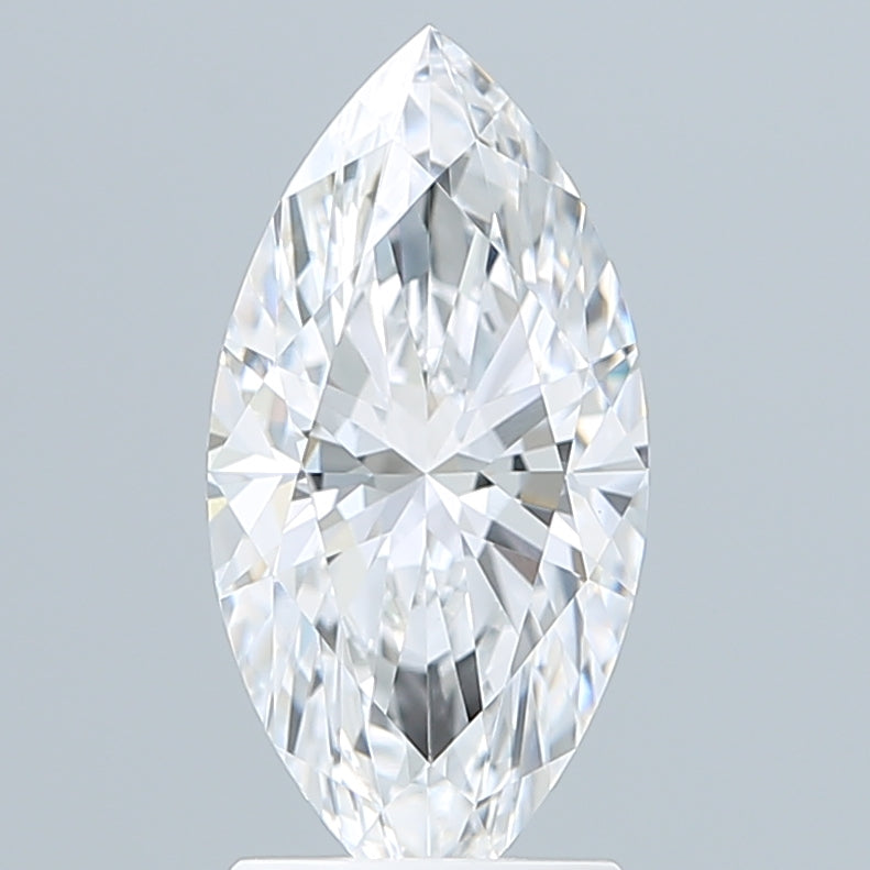 2.10 Carat Marquise Shaped, Excellent Cut, D Color, VVS2 Clarity, IGI Certified Lab Grown Diamond