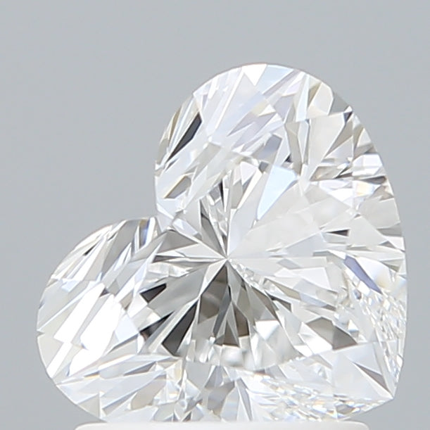 1.59 Carat Heart Shaped, Ideal Cut, E Color, VVS2 Clarity, IGI Certified Lab Grown Diamond