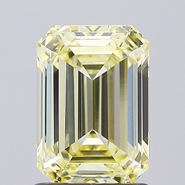1.52 Carat Emerald Shaped, Ideal Cut, VVS2 Clarity, IGI Certified Lab Grown Diamond